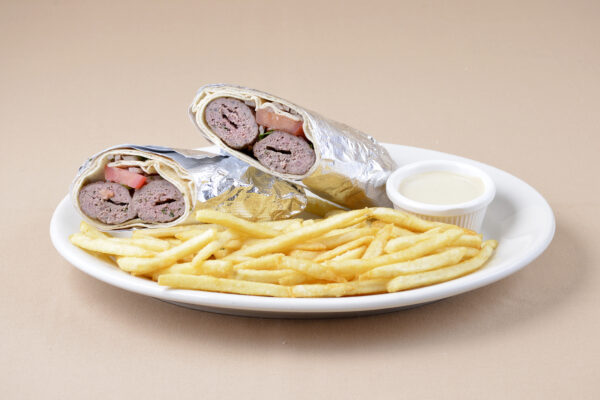 Lula Beef Kabob Sandwich