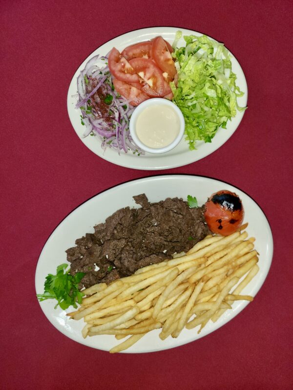 Beef Shawarma Plate